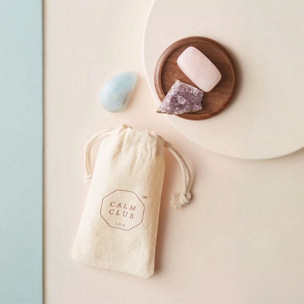 Anthropologie Calm Club Good Vibes Crystal Kit